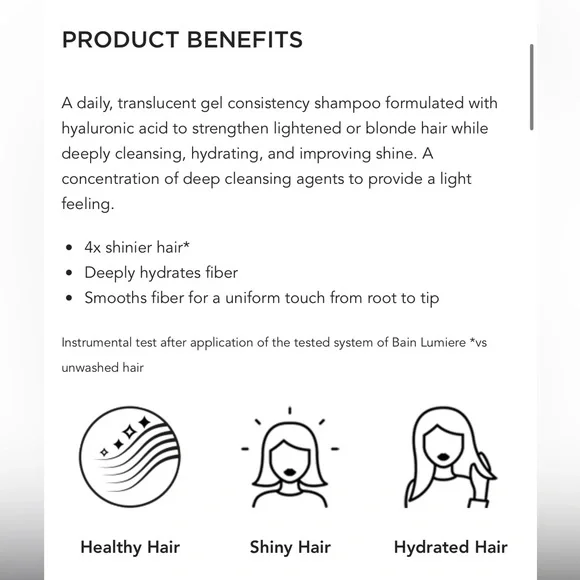 Kérastase Blond Absolu Bain Lumière Shampoo - 80ml - Picture 4 of 4